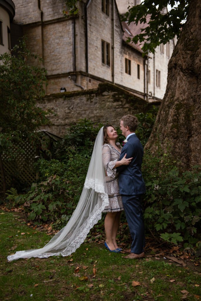 Couple portrait after their wedding
